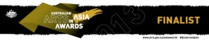 Australian Art in Asia Awards Finalist across 3 catagories: Indigenous, Visual Arts and Individual