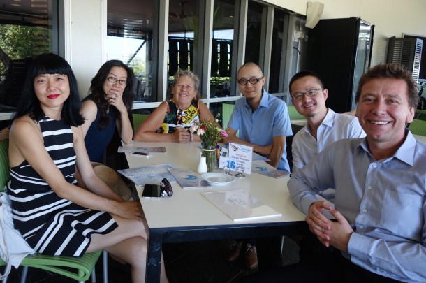 Meeting with the Director of MAGNT (from left Lui Lifen, Fan Lin, Catherine Croll, Luo Fei, Huang Yunhe and Marcus Schutenko)